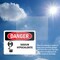 Signmission Sodium Hypochlorite Danger Sign, Plastic, 10in W x 7in L, 2PK OS-2PACK-DS-P-710-L-1935 - alternate 5